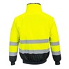 Portwest Hi-Vis 3 in 1 Contrast Pilot Jack PJ50 Geel/Zwart 2 / 2