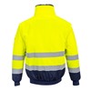 Portwest Hi-Vis 3 in 1 Contrast Pilot Jack PJ50 Geel/Marine 2 / 2