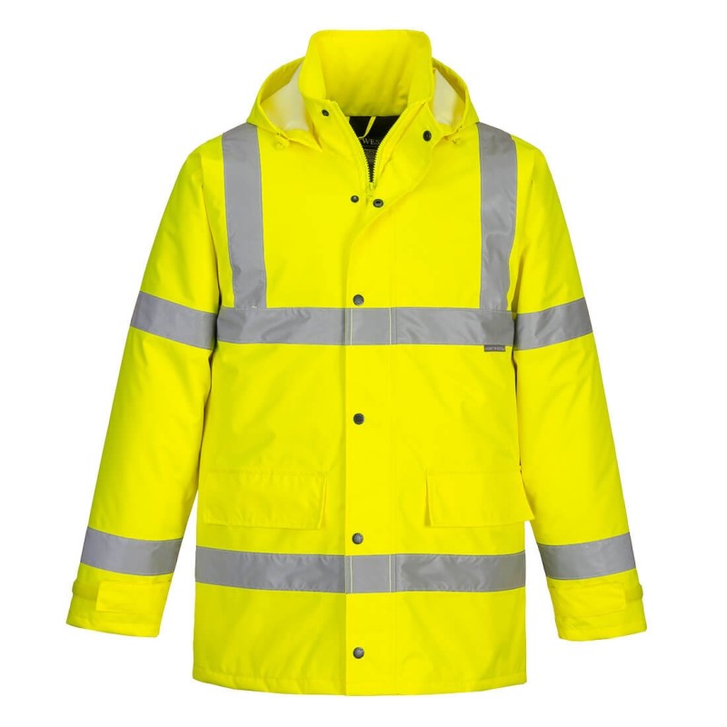 Portwest Hi-Vis Winter Traffic Jacket S460 Geel 1 / 2