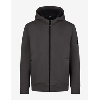 FHB HAJO unisex hoodiejas met imitatiebont 820140 2 / 4