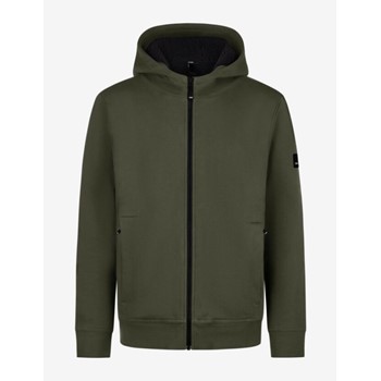 FHB HAJO unisex hoodiejas met imitatiebont 820140 3 / 4