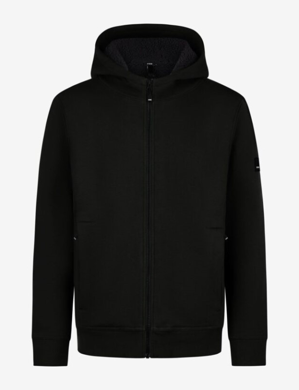FHB HAJO unisex hoodiejas met imitatiebont 820140 4 / 4