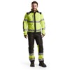 Blaklader High Vis Werkbroek met Stretch 15511811 Zwart/High Vis Geel 6 / 6