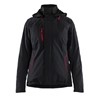 Blaklader Dames Lichtgewicht winterjas 4-weg stretch 44081917 Zwart/Rood 1 / 5
