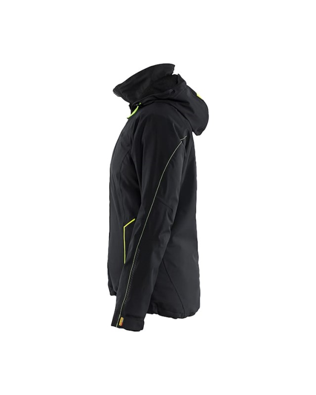 Blaklader Dames Lichtgewicht winterjas 4-weg stretch 44081917 Zwart Hi-Vis Geel 5 / 5