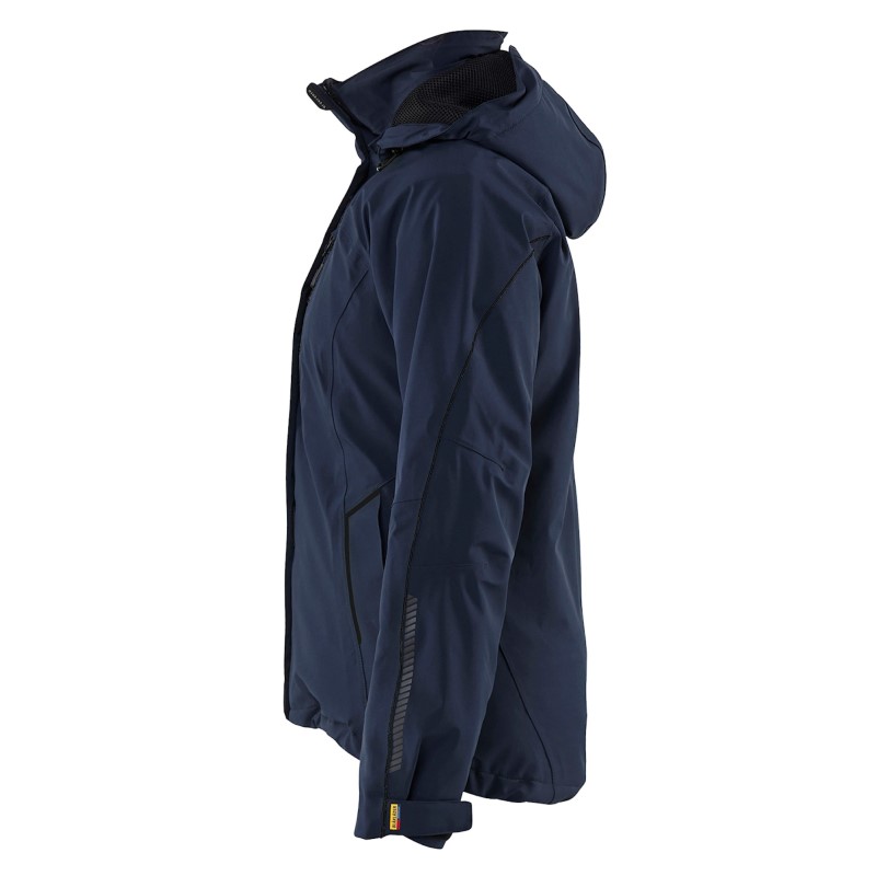Blaklader Dames Lichtgewicht winterjas 4-weg stretch 44081917 Donkermarineblauw/Zwart 4 / 6