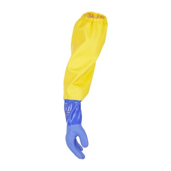 Dolfing Extended blue gloves elasticised sleeves 2 / 4
