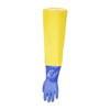 Dolfing Extended blue gloves without elasticised sleeves 1 / 4