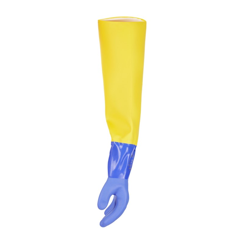 Dolfing Extended blue gloves without elasticised sleeves 2 / 4