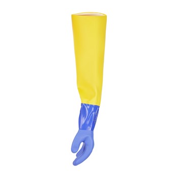 Dolfing Extended blue gloves without elasticised sleeves 2 / 4