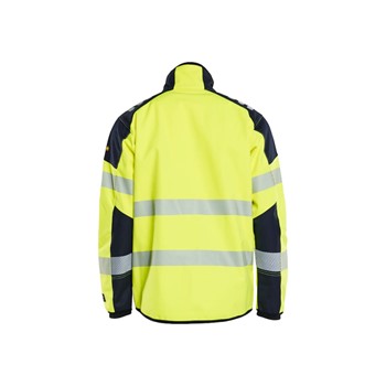 Blaklader Multinorm softshell jack 49481560 Hi-Vis Geel / Marine 2 / 5