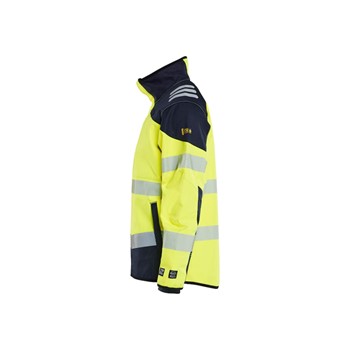 Blaklader Multinorm softshell jack 49481560 Hi-Vis Geel / Marine 4 / 5