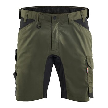 Blåkläder Korte Broek 2-weg 17531832 Donker Herfstgroen/Zwart 1 / 5