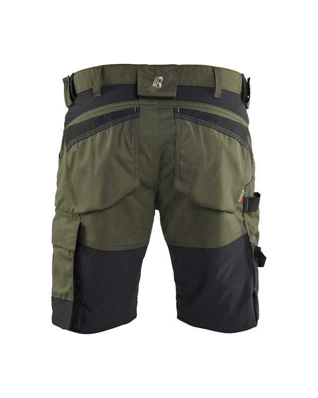 Blåkläder Korte Broek 2-weg 17531832 Donker Herfstgroen/Zwart 2 / 5