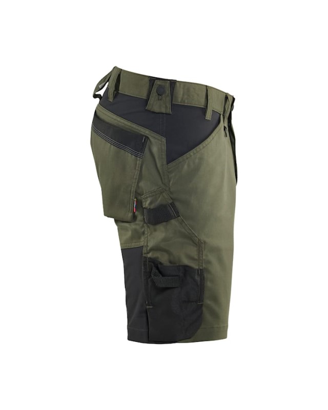 Blåkläder Korte Broek 2-weg 17531832 Donker Herfstgroen/Zwart 3 / 5