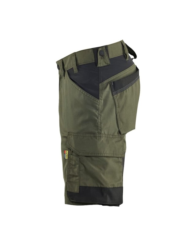 Blåkläder Korte Broek 2-weg 17531832 Donker Herfstgroen/Zwart 4 / 5