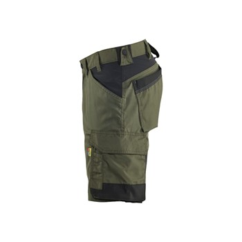 Blåkläder Korte Broek 2-weg 17531832 Donker Herfstgroen/Zwart 4 / 5