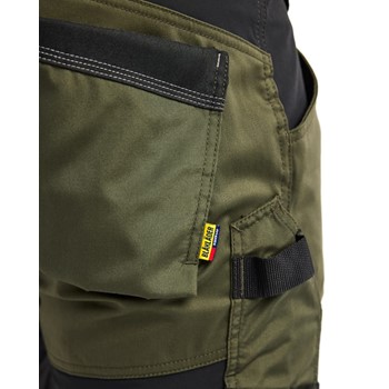 Blåkläder Korte Broek 2-weg 17531832 Donker Herfstgroen/Zwart 5 / 5