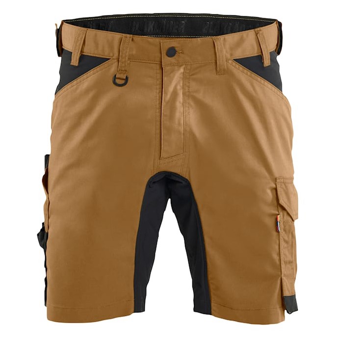 Blåkläder Korte Broek 2-weg 17531832 Nougat/Zwart 1 / 5
