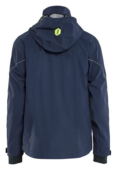 Blaklader Shell Jack Stretch 733050994 Donkerblauw/High Vis Geel 2 / 4