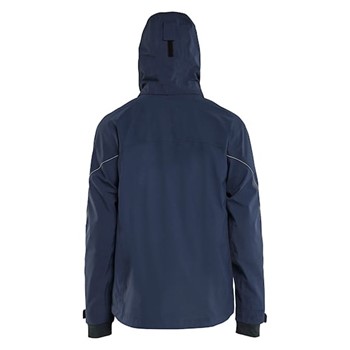 Blaklader Shell Jack Stretch 733050994 Donkerblauw/High Vis Geel 3 / 4
