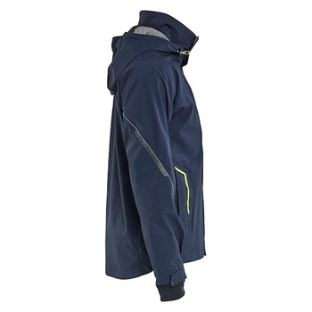 Blaklader Shell Jack Stretch 733050994 Donkerblauw/High Vis Geel 4 / 4
