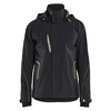 Blaklader Shell Jack Stretch 733050994 Zwart/High Vis Geel 1 / 4