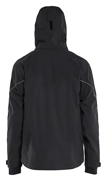 Blaklader Shell Jack Stretch 733050994 Zwart/High Vis Geel 3 / 4