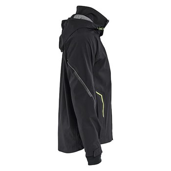 Blaklader Shell Jack Stretch 733050994 Zwart/High Vis Geel 4 / 4