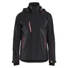 Blaklader Shell Jack Stretch 733050994 Zwart/Rood 1 / 4