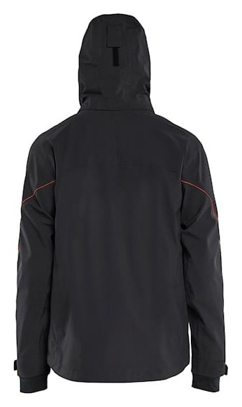 Blaklader Shell Jack Stretch 733050994 Zwart/Rood 3 / 4