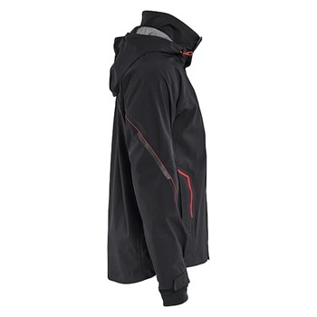 Blaklader Shell Jack Stretch 733050994 Zwart/Rood 4 / 4
