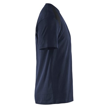 Blaklader T-shirt 33791030 Donker marineblauw/Zwart 3 / 4