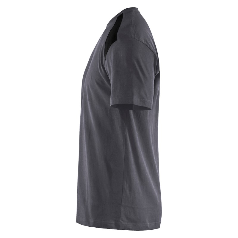Blaklader T-shirt 33791030 Medium grijs/Zwart 4 / 4