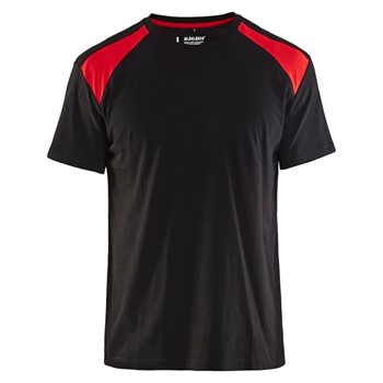 Blaklader T-shirt 33791030 Zwart/Rood 1 / 4