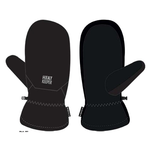 Heatkeeper Dames Thermal Plus wanten 000140320003 - zwart 1 / 1
