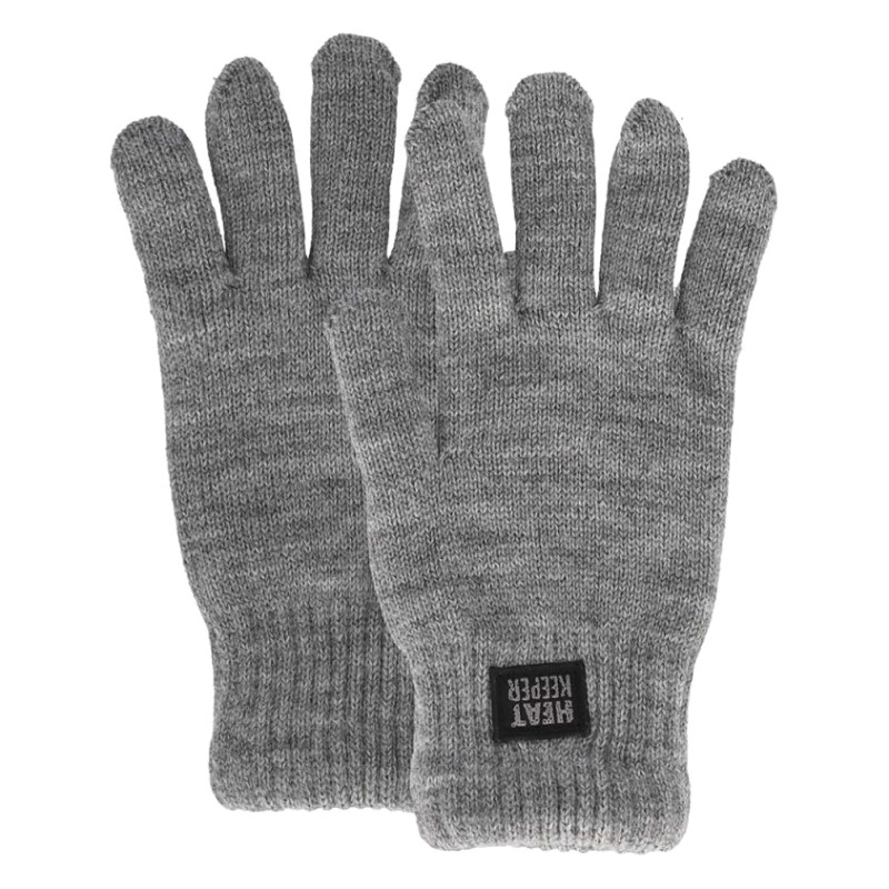 Heatkeeper Heren thermohandschoenen 000140321001 - middengrijs 1 / 1