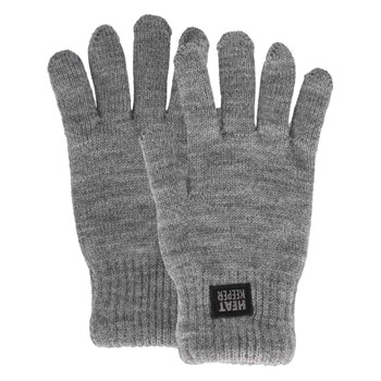 Heatkeeper Heren thermohandschoenen 000140321001 - middengrijs 1 / 1