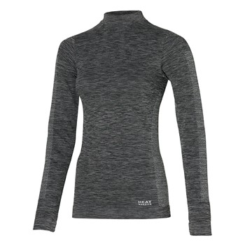 Heatkeeper Dames Comfort thermoshirt 000140343002 - zwart melange 1 / 1