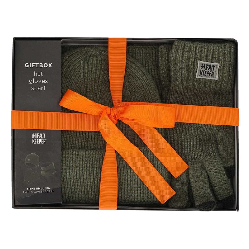 Heatkeeper Heren thermogiftset 000140501001 - legergroen 1 / 1