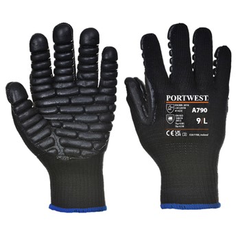 Portwest A790 Antivibratie Handschoen Zwart 1 / 1