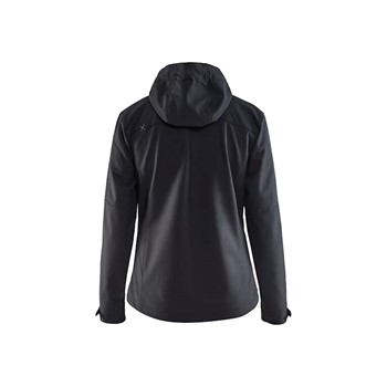 Blåkläder Dames softshell jack 49192517 Zwart/Zilver 2 / 6