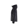 Blåkläder Dames softshell jack 49192517 Zwart/Zilver 5 / 6